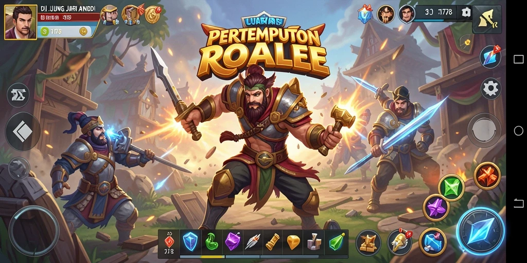 Gameplay seru di 3178 dengan pertempuran intens.