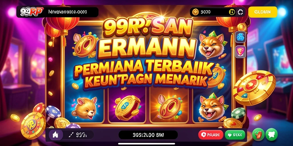 Screenshot gameplay Slot yang menampilkan keseruan 99RP.