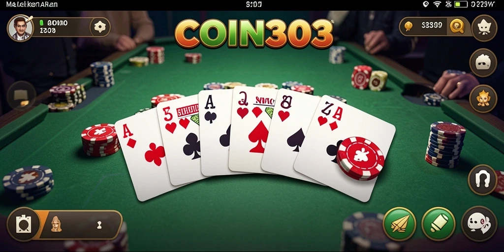 Tampilan gameplay seru di COIN303 dengan grafis menarik.