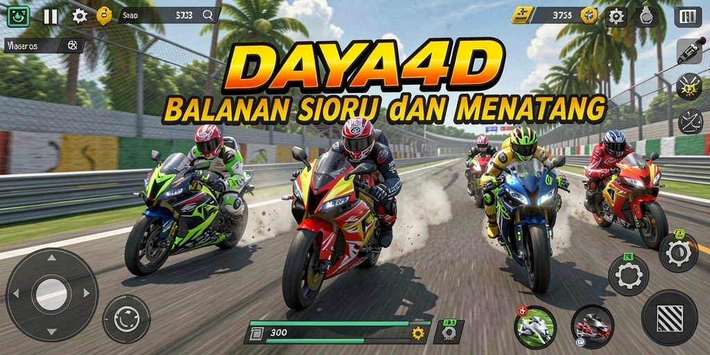 Tampilan gameplay seru dan menegangkan dari DAYA4D.