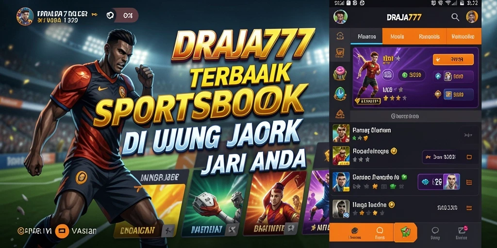 Screenshot DRAJA777 menampilkan antarmuka taruhan yang menarik dan informatif.