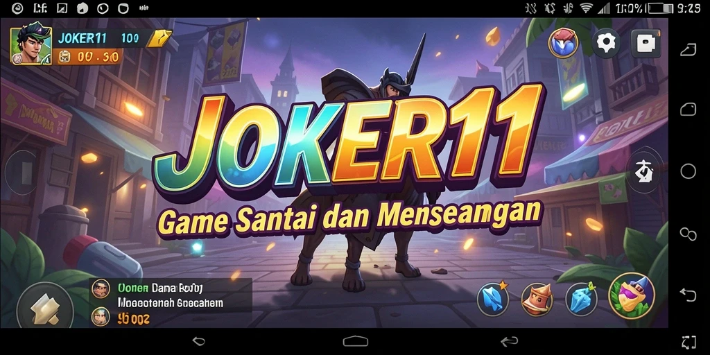 Tampilan gameplay <strong>JOKER11</strong> yang menarik dan menghibur.