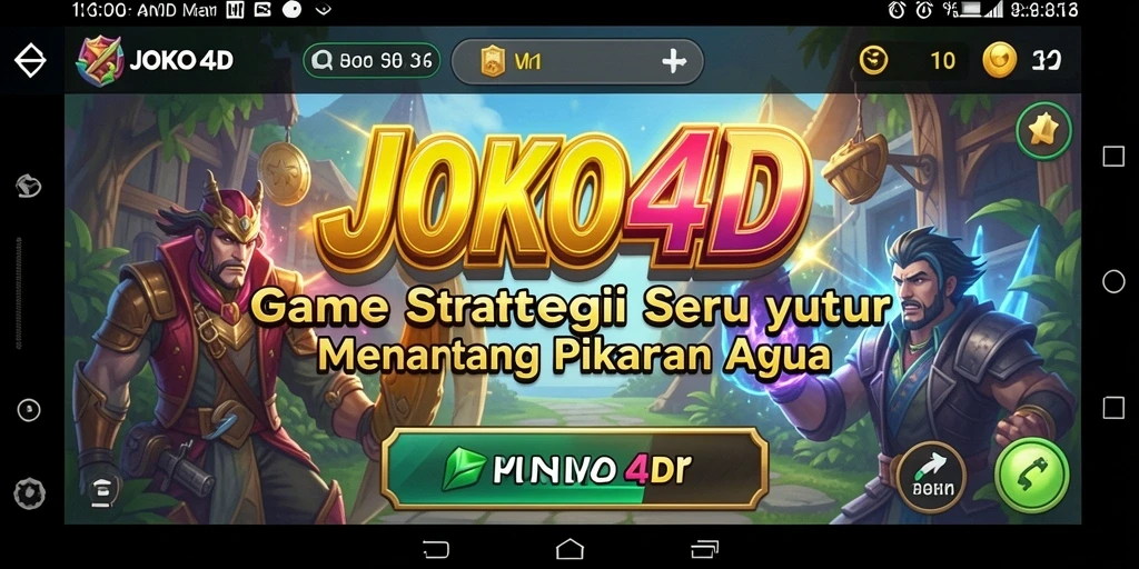 Tampilan gameplay seru dan strategi mendalam di JOKO4D.