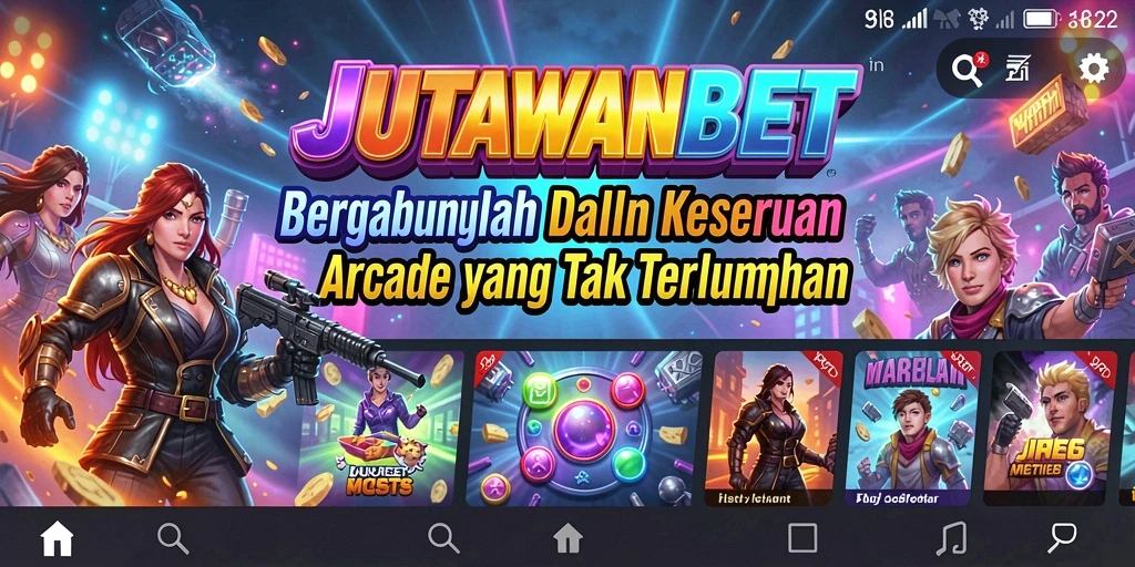 Gameplay JUTAWANBET yang seru dan interaktif dalam bentuk layar.