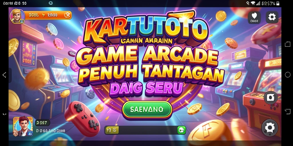 Tampilan gameplay KARTUTOTO yang penuh dengan aksi dan tantangan.