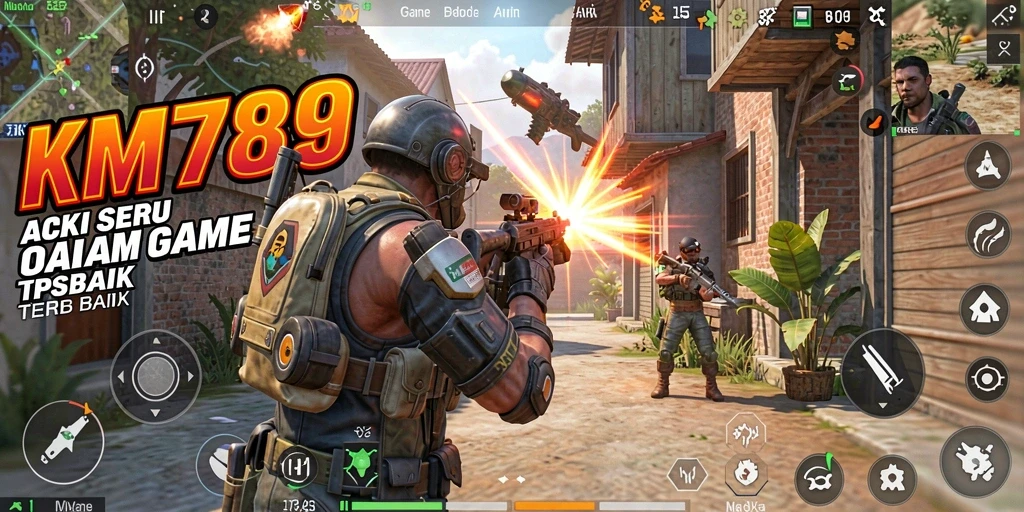 Tampilan seru dari gameplay KM789 yang mendebarkan.