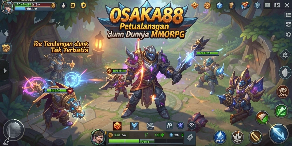 Tampilan gameplay menarik dalam <strong>OSAKA88</strong> di dunia MMORPG.