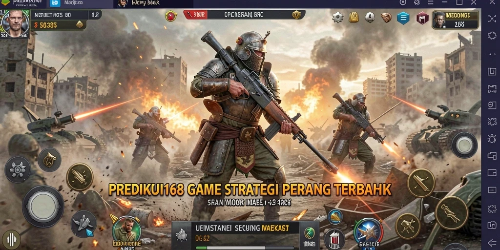 Tampilan gameplay <strong>PREDIKSI168</strong> yang strategis dan menarik.