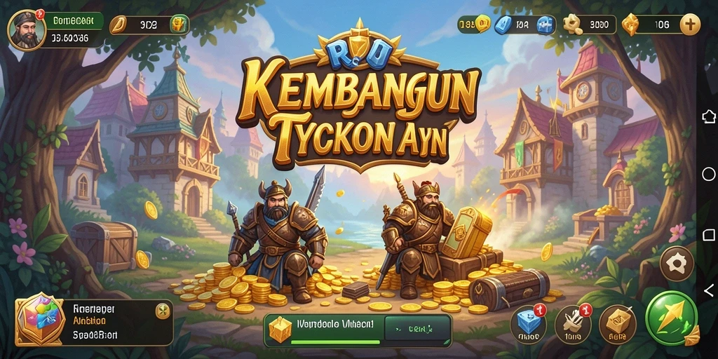 Tampilan gameplay RP8 yang memukau dalam dunia Tycoon.