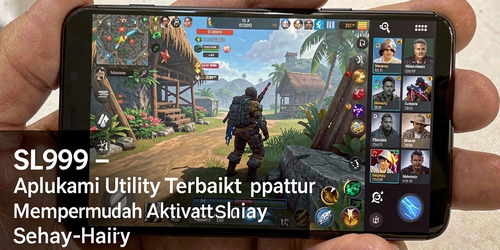 Tampilan aplikasi SL999 yang intuitif dan fungsional.