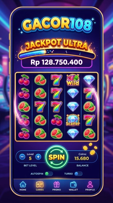 Kategori aplikasi di gacor108 memudahkan pencarian.